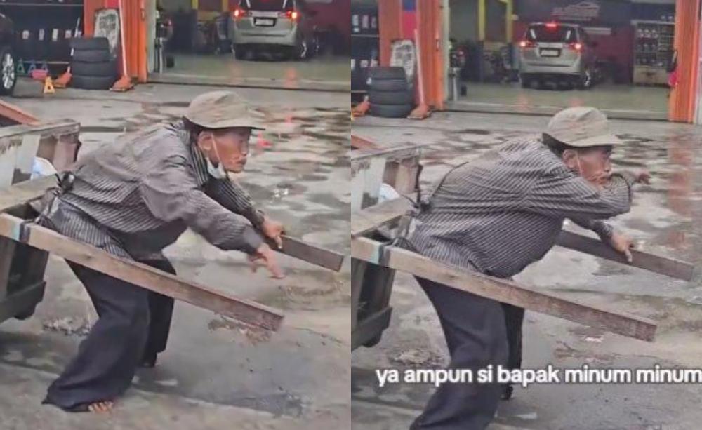 kakek-pedagang-asoangan-minum-air-genangan.jpg