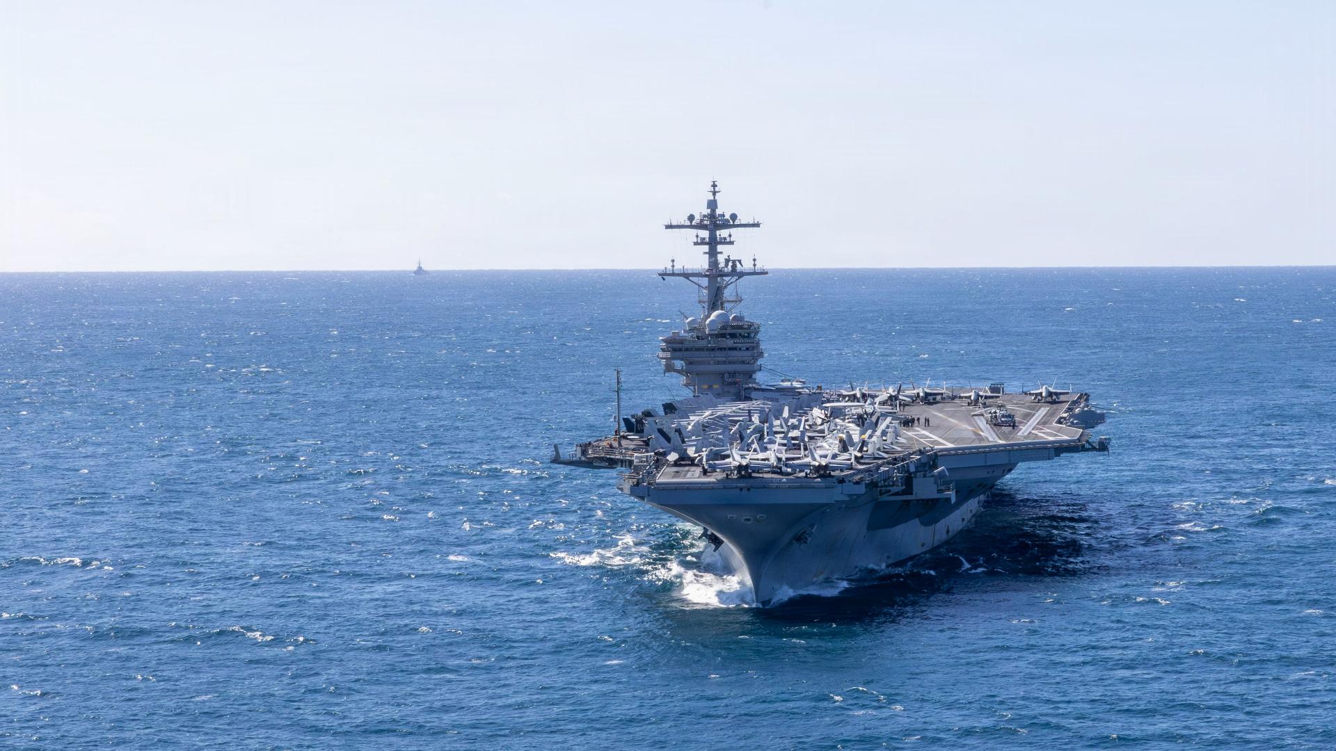 Kapal Induk USS George HW Bush Tempuh Rute 1,5 Kali Lebih Lama ke Teluk, Hindari Ancaman Houthi?