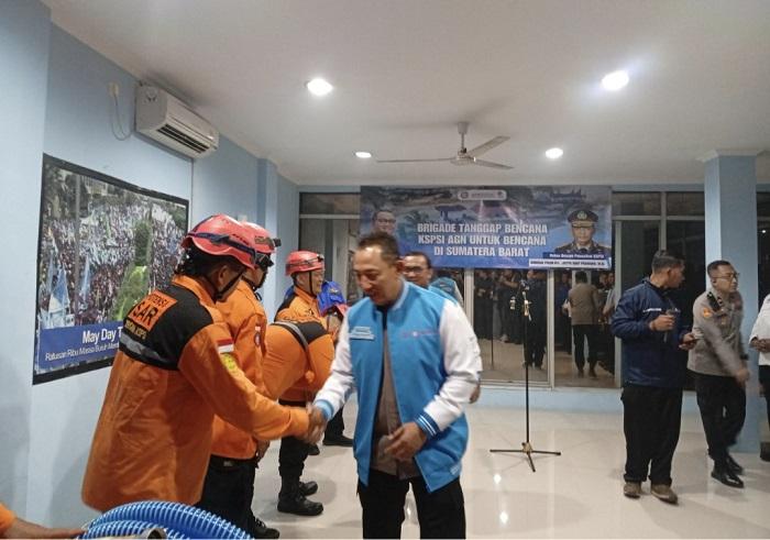 Kapolri Lepas 45 Brigade Tanggap Darurat KSPSI ke Lokasi Bencana Sumatera, Ini Arahannya