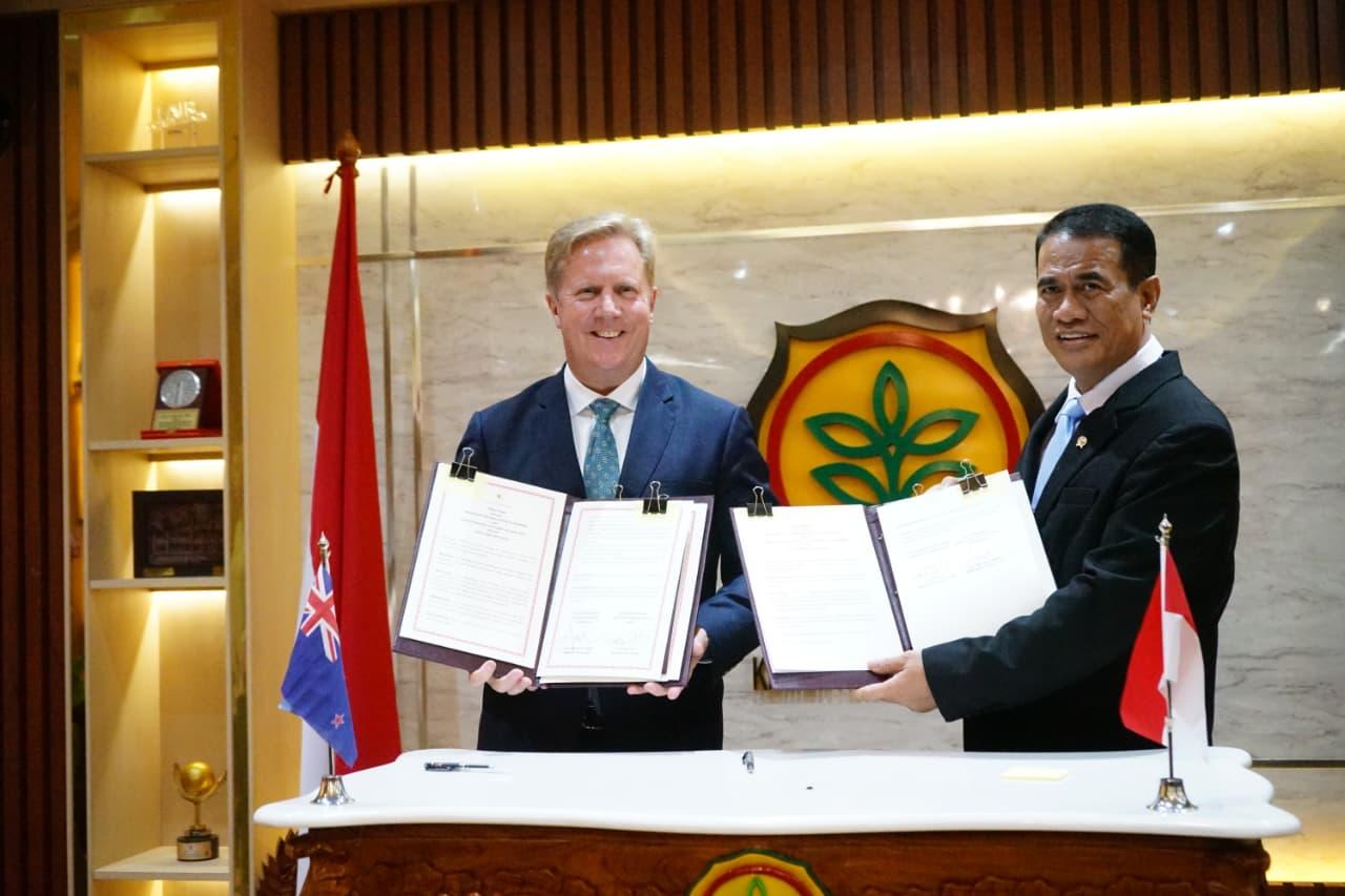 Menteri Pertanian Selandia Baru Apresiasi Strategi Swasembada Pangan Indonesia