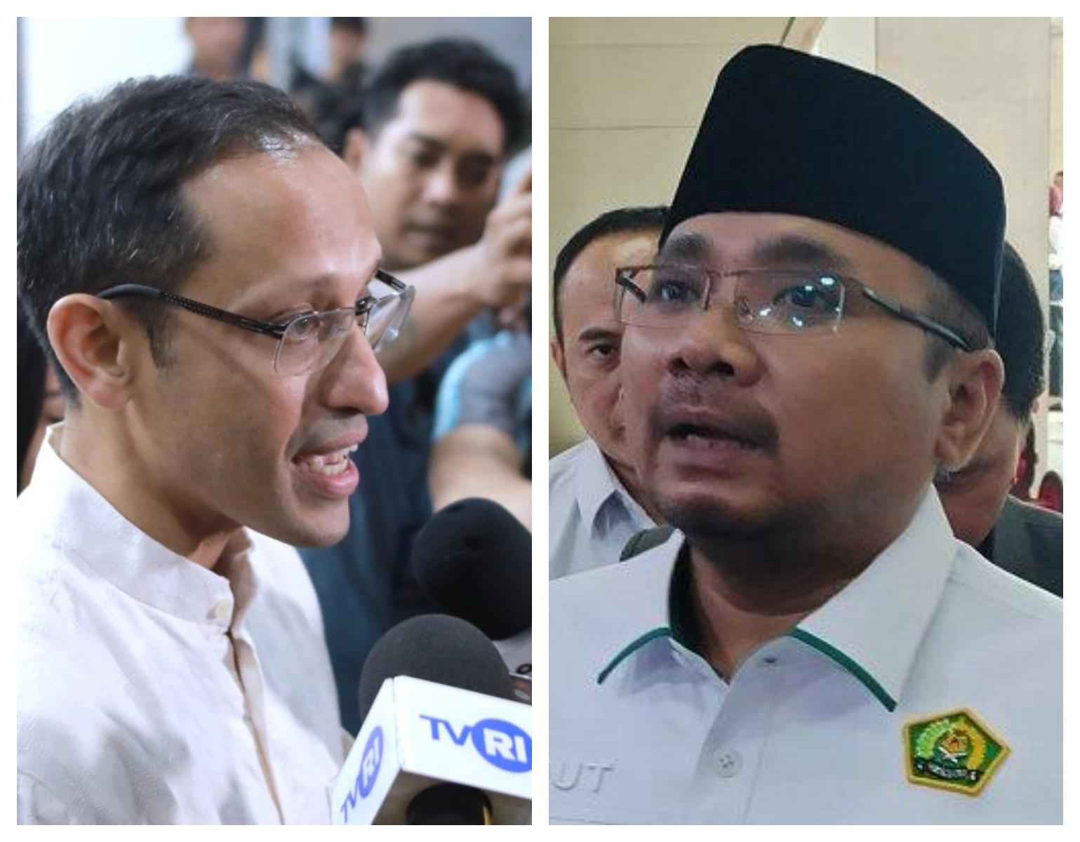 Hari Ini, KPK Panggil Dua Mantan Menteri Nadiem Dan Yaqut