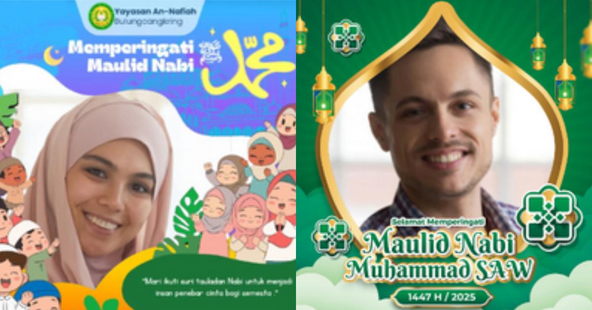 40 Link Twibbon Maulid Nabi Muhammad SAW 2025, Dilengkapi Cara Buat dan Bagikan ke Medsos