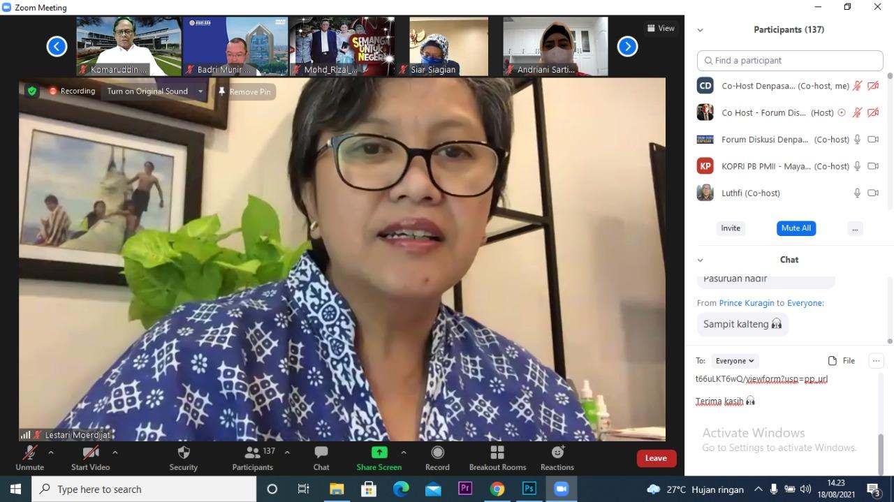 Lestari Moerdijat: Kemerdekaan Harus Diisi dengan Implementasi Nilai Kebangsaan