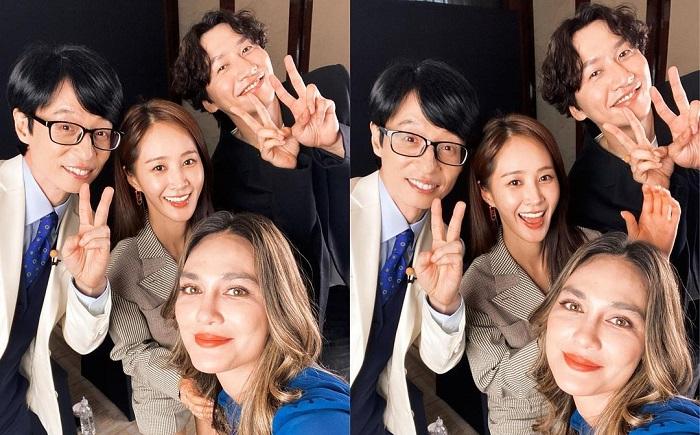 luna-maya-selfie-bareng-lee-kwang-soo-yu-jaesok-dan-yuri-kwon-snsd.jpg