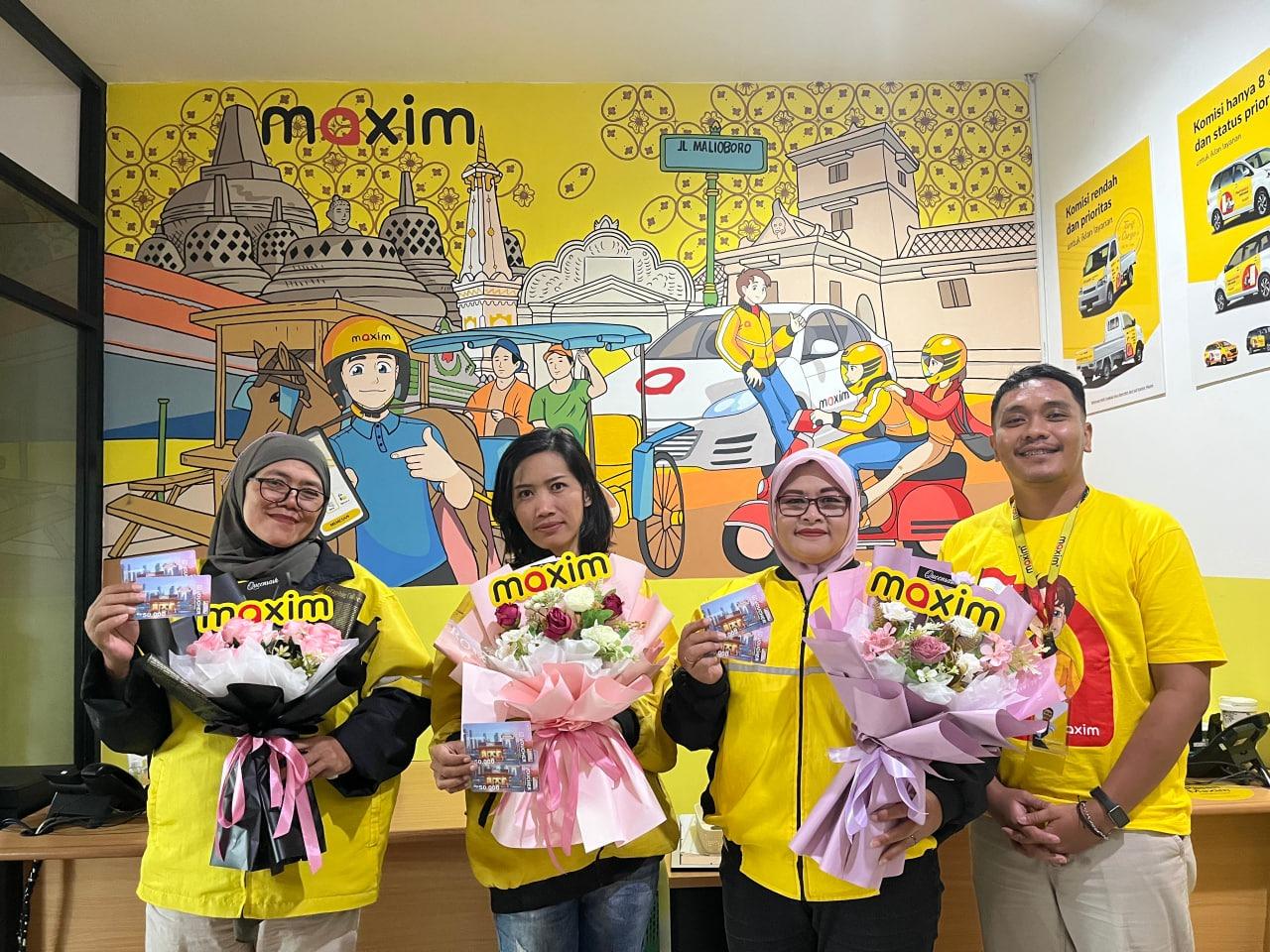 Rayakan Hari Ibu, Maxim Apresiasi Pengemudi Perempuan di 55 Kota