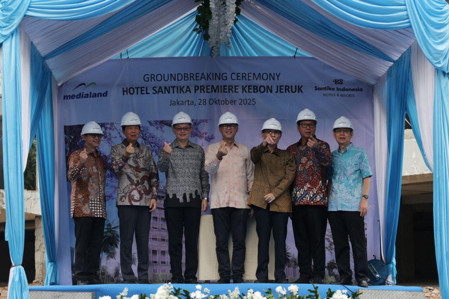 Medialand Bangun Hotel Santika Premiere Kebon Jeruk, Siap Jadi Pusat Bisnis dan Event di Jakbar