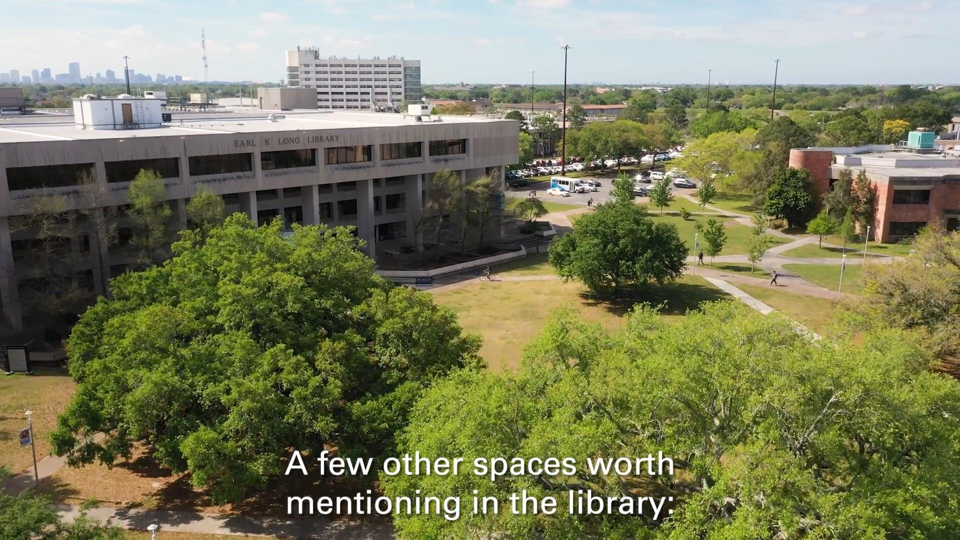 UNIVERSITAS DI AS - Tangkap layar video campus guide yang diunggah di situs resmi Universitas New Orleans, menampilkan Earl K. Long Library. Biaya kuliah di AS sangat mahal. Namun, ada universitas-universitas terjangkau yang dapat membantu mengurangi biaya tinggi secara keseluruhan.