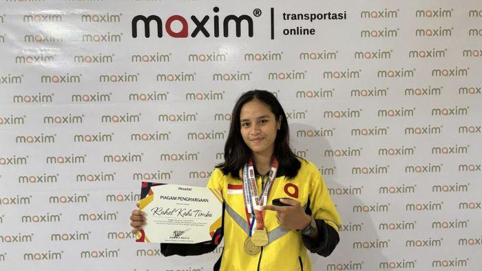 Maxim Beri Apresiasi untuk Rahel, Driver Sekaligus Atlet Tinju Berprestasi