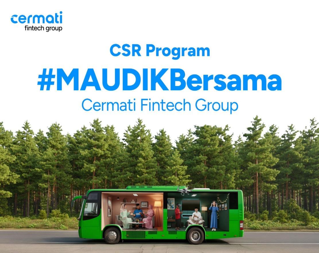 Cermati Fintech Group Gelar Mudik Gratis 'MAUDIKBersama' ke Jawa Tengah dan Jawa Timur