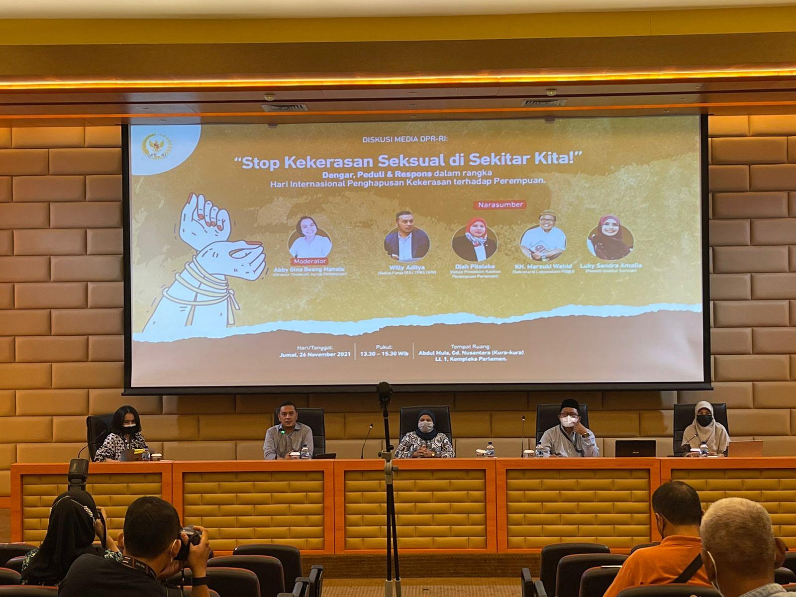 RUU TPKS, Kepedulian DPR Dengar dan Respons Publik soal Isu Kekerasan Seksual