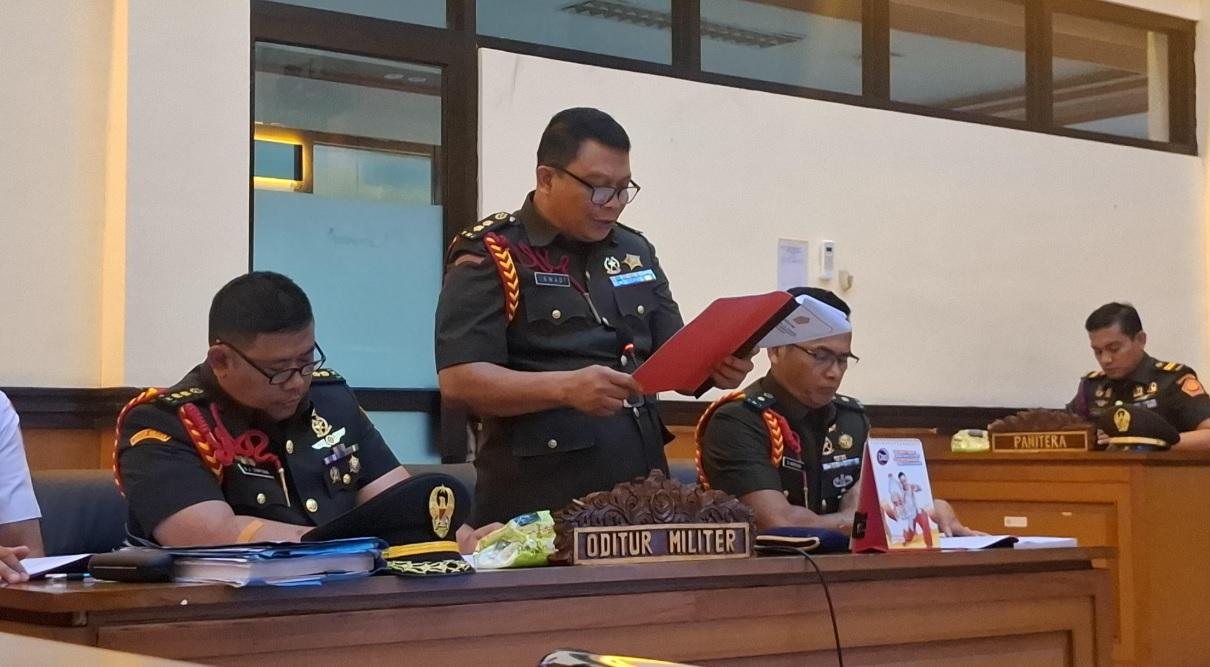 BREAKING NEWS: 4 Oknum TNI Penyerang Air Keras Andrie Yunus Dituntut 2,5 Tahun Penjara