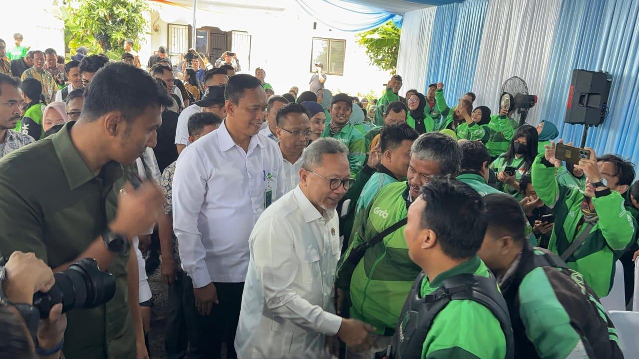 Program Pangan Murah Sasar Komunitas Pengemudi Transportasi Online