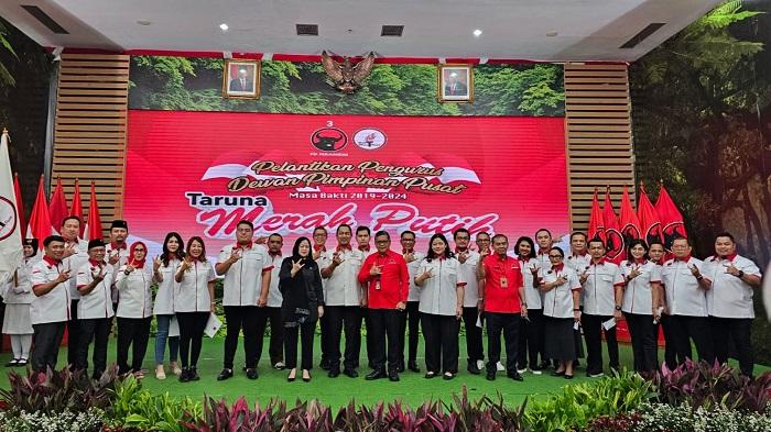 PDIP Lantik Pengurus DPP Taruna Merah Putih, Hendrar Prihadi Jadi Ketua Umum