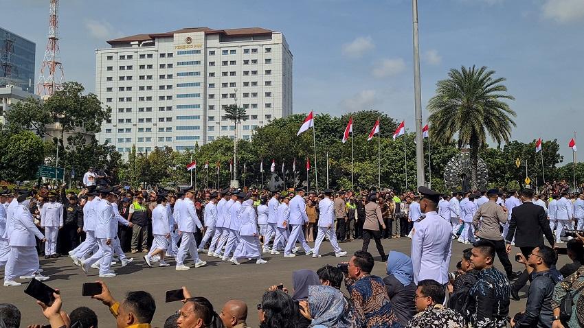 Pelantikan 481 Kepala Daerah di Istana Presiden, Akses Pendukung Dibatasi dan Pengamanan Diperketat