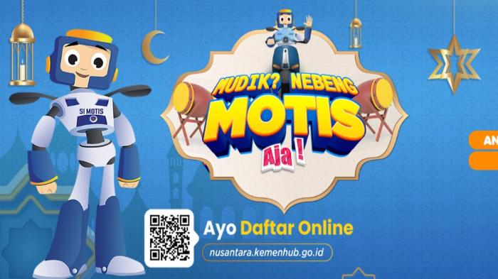 Siap-Siap Mudik Motor Gratis! Ini Cara Daftar Motis 2025 dari Kemenhub