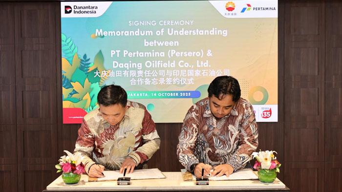 Pertamina Bersinergi dengan Daqing Oilfield Co., Ltd, Perkuat Bisnis Chemical Enhanced Oil Recovery
