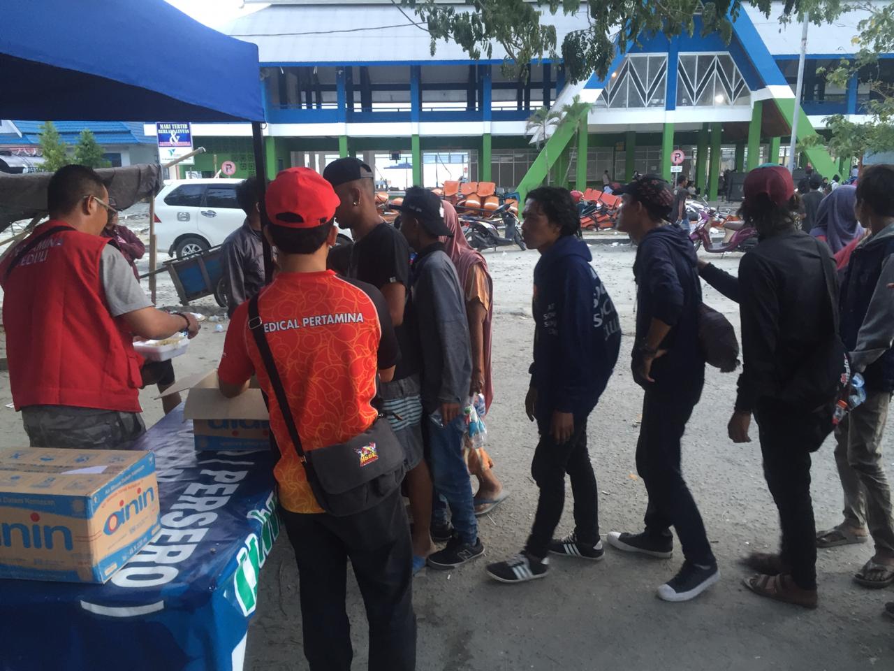 Posko Pertamina Peduli Sediakan Makanan Siap Santap dan Pengobatan Gratis