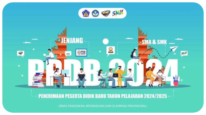 PPDB Bali 2024 SMK Dibuka 19-29 Juni 2024, Ada Jalur Zonasi, Afirmasi dan Prestasi