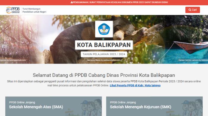 Hari Ini Pengumuman PPDB Balikpapan 2023 Jenjang SMA/SMK Jalur Afirmasi dan Prestasi