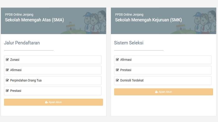 Pendaftaran PPDB Jateng 2021 untuk SMA/SMK Dibuka, Akses ppdb.jatengprov.go.id