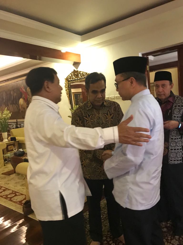 Dari Hasil Pertemuan dengan Elite PKS dan PAN, Gerindra Pastikan Capres yang Diajukan Hanya Prabowo