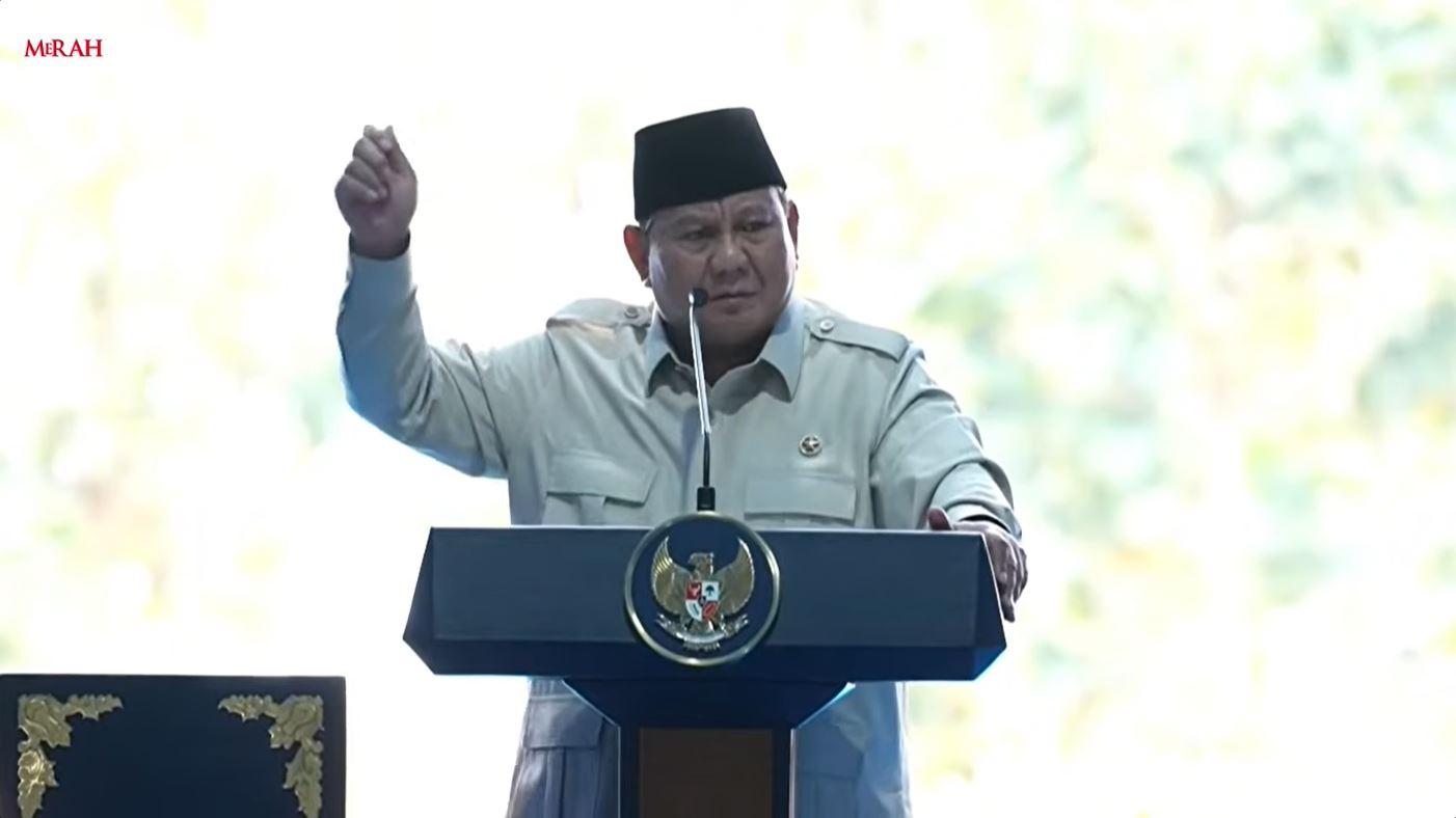 Prabowo Mau Bagi-bagi Tanda Kehormatan buat Kapolri hingga Panglima TNI: Ini Takdir, Aku yang Beri