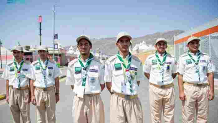 Kisah 3 Pasang Saudara Kembar dari Asosiasi Pramuka Saudi, Kompak Layani Jamaah Haji 2025