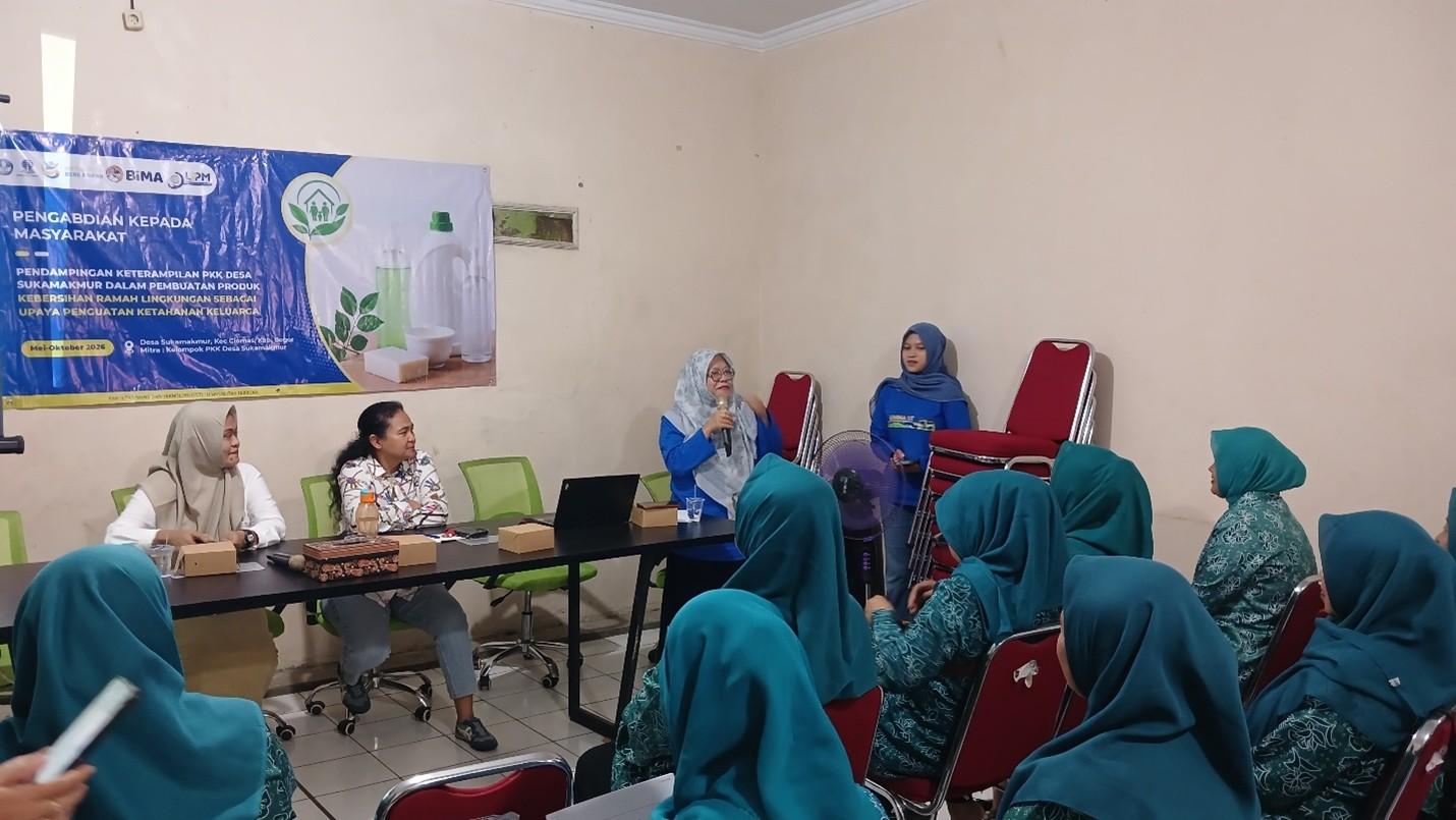 Universitas Terbuka Dorong Gaya Hidup Zero Waste dan Minim Kimia Sintetis di Desa Sukamakmur