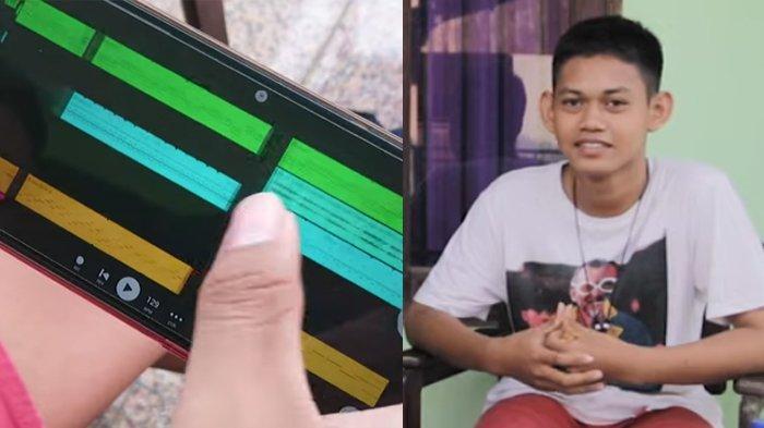 Hanya Bermodal HP, Begini Cara Pelajar Balikpapan Remix Lagu Entah Apa yang Merasukimu