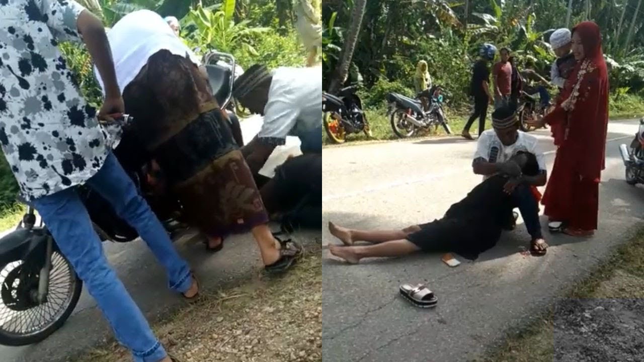 Rayakan Lebaran, Wanita Alami Nasib Malang akibat Baju yang Terlilit Rantai Motor