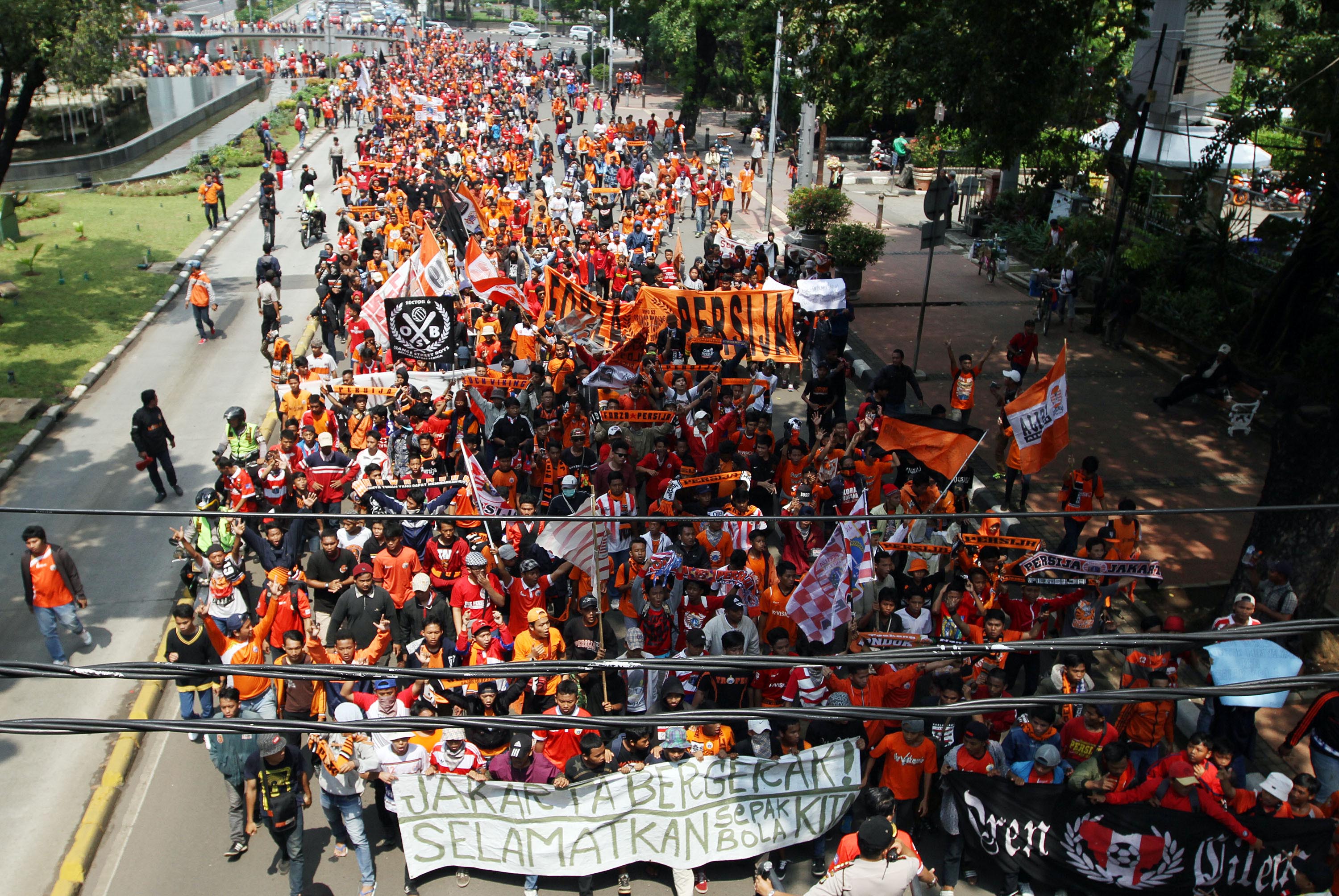 The Jakmania Diberikan Ruang Saksikan Final PJS