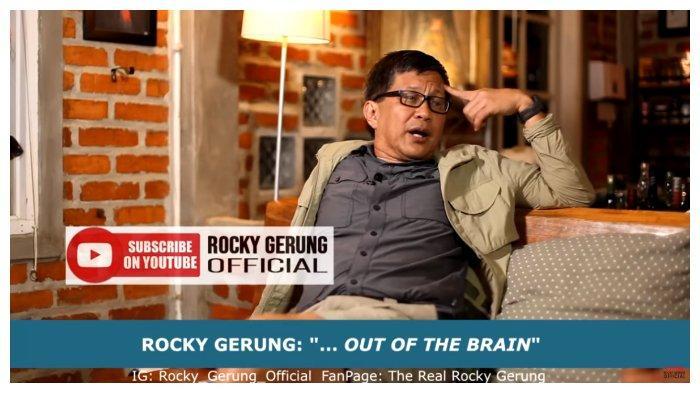 Sebut Pemerintah Tawarkan Optimisme Palsu dalam Tangani Covid-19, Rocky Gerung: Lockdown Aja Total