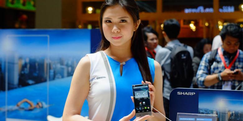 Sharp Aquos Crystal Tanpa Bezel Dibanderol Rp 4 Juta