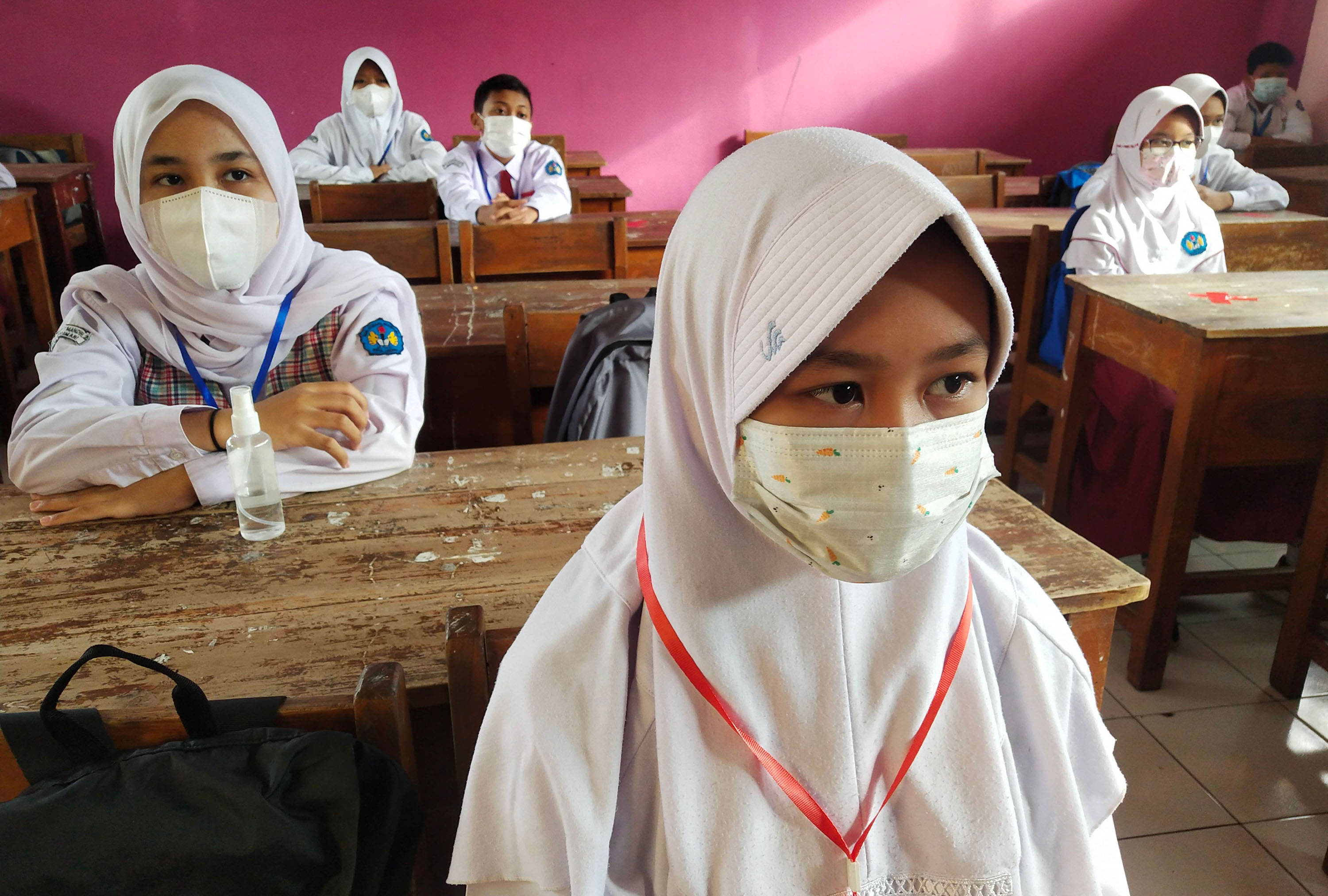 Jelang Pembelajaran Tatap Muka, Durasi dan Kapasitas Akan Dibatasi, Guru Harus Sudah Divaksin