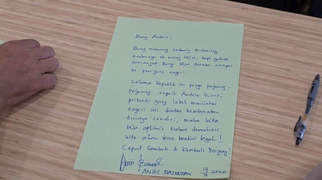 Staf Khusus Wapres: Andrie Yunus Harus Dapat Perawatan Terbaik Sampai Pulih Tanpa Kendala Biaya