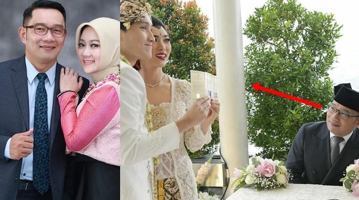 Makna Tatapan Syahdu Ridwan Kamil Saat Jadi Saksi di Pernikahan Isyana Sarasvati