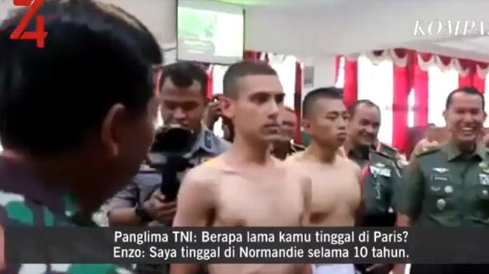 Terjemahan Lengkap Dialog Bahasa Perancis Panglima TNI dan Enzo : Tiap Hari Kamu Makan Keju?