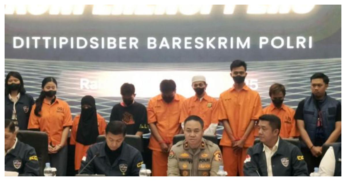 Sosok 7 Tersangka Kasus Penyebaran Konten Provokatif Demo Ditangkap Polisi, Ada Pasangan Suami Istri