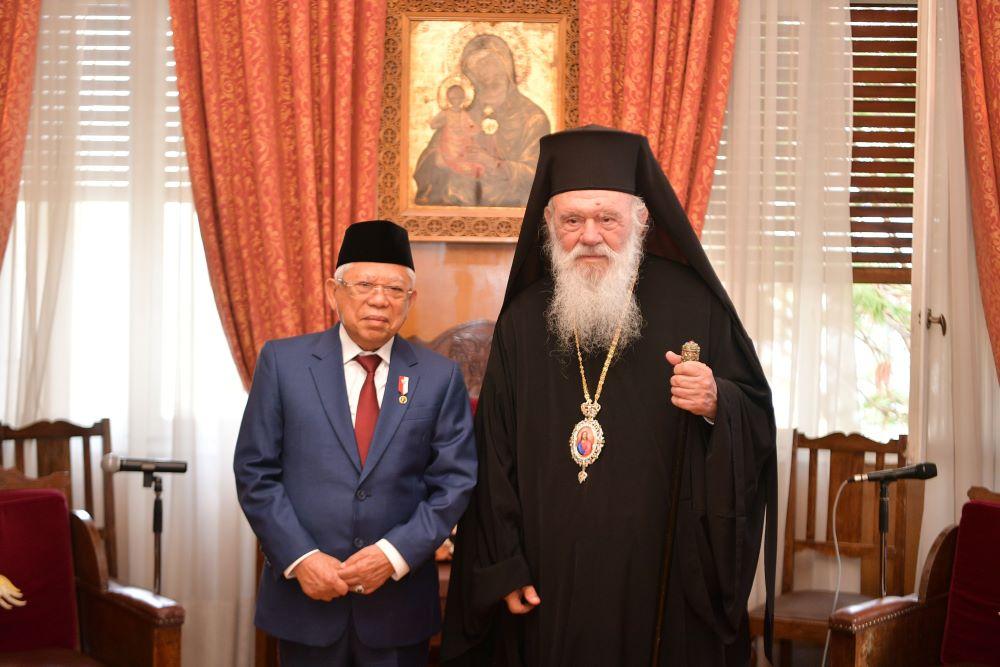 wakil-presiden-ri-kh-maruf-amin-bertemu-uskup-agung-athena-his-beatitude-ieronymos-ii.jpg
