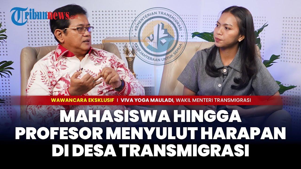 VIDEO EKSKLUSIF Wamen Transmigrasi: Beasiswa Patriot Cuma untuk Jiwa Petarung, Bukan Cemen!
