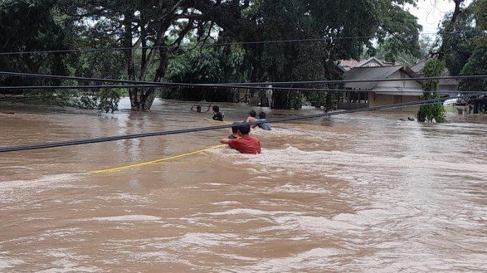 50 Rumah Terdampak Banjir di Kabupaten Pandeglang Banten