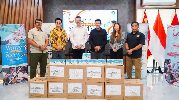 Worcas Group bagikan 500 Paket Sembako dan 1000 Alat Tensimeter Untuk Masyarakat Yang Membutuhkan