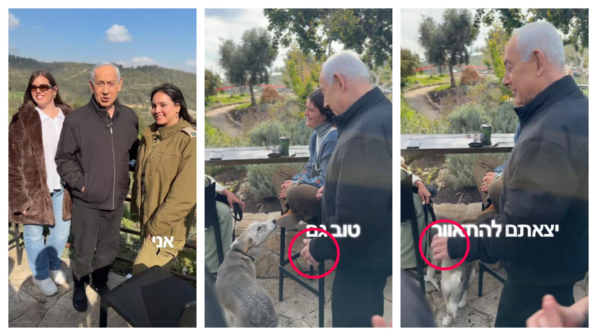 VIDEO NETANYAHU - Tangkap layar video di akun X PM Israel Benjamin Netanyahu pada 16 Maret 2026 saat ia sedang berinteraksi dengan warga. Video tersebut kembali viral dan memicu diskusi soal keaslian video.