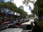 Rakernas PAN Bikin Macet Jalan TB Simatupang