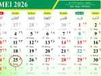 Tanggal 25 Mei 2026 Memperingati Hari Apa? Ada 3 Momen Penting