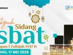 Sidang Isbat Idul Adha 2026 Digelar Hari Ini Pukul 18.00 WIB, Cek Hasilnya di Sini