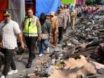 Kakorlantas Polri Cek Lokasi Kebakaran di Kemayoran, Pastikan Kebutuhan Medis Para Korban