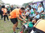 Seru! Penyandang Disabilitas Juga Ikut Jadi Peserta Bukit Barisan Fun 5K