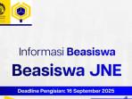 UI Buka Pendaftaran Beasiswa JNE Tahun Akademik 2025/2026, Cek Syarat dan Batas Akhirnya
