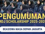 Beasiswa Masa Depan Jakarta 2025 bagi Mahasiswa Aktif, Ini Syarat dan Link Daftarnya